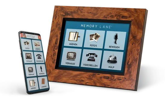 The smart photo frame that cares about you.